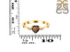 Smoky & White Topaz Ring SMY-RR-425.