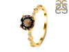 Smoky & White Topaz Ring SMY-RR-426.