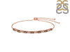 Smoky & White Topaz Bracelet SMY-RDB-133.
