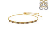 Smoky & White Topaz Bracelet SMY-RDB-133.