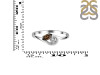 Smoky & White Topaz Ring SMY-RDR-2611.