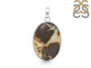 Septarian Rhyolite Pendant-SP SPR-1-43