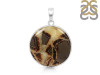 Septarian Rhyolite Pendant-SP SPR-1-45