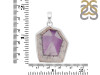 Star Amethyst Slice Pendant-SP STA-1-105