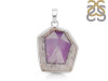 Star Amethyst Slice Pendant-SP STA-1-105