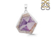 Star Amethyst Slice Pendant-SP STA-1-114