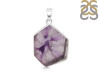 Star Amethyst Slice Pendant-SP STA-1-45