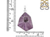 Star Amethyst Slice Pendant-SP STA-1-86