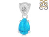 Turquoise Pendant TRQ-RDP-552-V-LOOP.