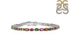 Tourmaline Faceted Bracelet-BSL TRM-RDB-109.