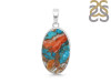 Spiny Oyster Turquoise Pendant-SP TRO-1-111