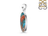 Spiny Oyster Turquoise Pendant-SP TRO-1-111
