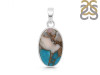 Spiny Oyster Turquoise Pendant-SP TRO-1-143