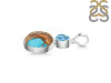 Spiny Oyster Turquoise & Blue Topaz Pendant-2SP TRO-1-232