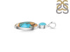 Spiny Oyster Turquoise & Turquoise Pendant-2SP TRO-1-236