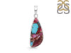 Spiny Oyster Turquoise Pendant-SP TRO-1-283