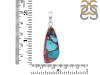 Spiny Oyster Turquoise Pendant-SP TRO-1-286