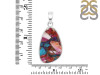 Spiny Oyster Turquoise Pendant-SP TRO-1-288