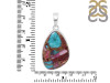 Spiny Oyster Turquoise Pendant-SP TRO-1-290