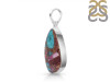 Spiny Oyster Turquoise Pendant-SP TRO-1-290