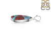 Spiny Oyster Turquoise Pendant-SP TRO-1-291