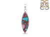 Spiny Oyster Turquoise Pendant-SP TRO-1-296
