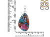 Spiny Oyster Turquoise Pendant-SP TRO-1-305