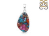 Spiny Oyster Turquoise Pendant-SP TRO-1-305
