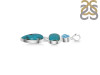 Turquoise/Blue Topaz Pendant-2SP TRQ-1-402
