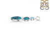 Turquoise/Blue Topaz Pendant-2SP TRQ-1-408