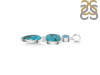Turquoise/Blue Topaz Pendant-2SP TRQ-1-414
