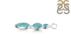 Turquoise/Blue Topaz Pendant-2SP TRQ-1-415