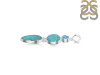 Turquoise/Blue Topaz Pendant-2SP TRQ-1-420