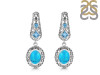 Turquoise & Blue Topaz Earring TRQ-RDE-109.