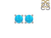 Turquoise Stud Earring TRQ-RDE-1258.