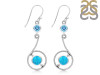 Turquoise & Blue Topaz Earring TRQ-RDE-155.