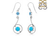 Turquoise & Blue Topaz Earring TRQ-RDE-155.
