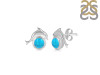 Turquoise Stud Earring TRQ-RDE-317.