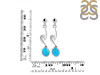Turquoise Earring TRQ-RDE-446.