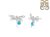 Turquoise Stud Earring TRQ-RDE-465.