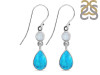 Turquoise & Moonstone Earring TRQ-RDE-801.