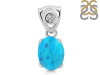 Turquoise Pendant TRQ-RDP-553-V-LOOP.