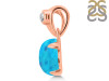 Turquoise Pendant TRQ-RDP-553-V-LOOP.
