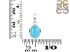 Turquoise Pendant TRQ-RDP-683.