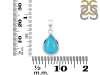 Turquoise Pendant TRQ-RDP-946.