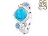 Turquoise & Blue Topaz Ring TRQ-RDR-122.