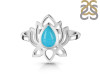 Turquoise Lotus Ring TRQ-RDR-1369.