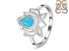Turquoise Lotus Ring TRQ-RDR-1369.