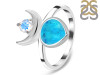 Turquoise & Moonstone Ring TRQ-RDR-2545.