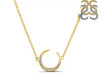 Turquoise & White Topaz Necklace TRQ-RN-30.